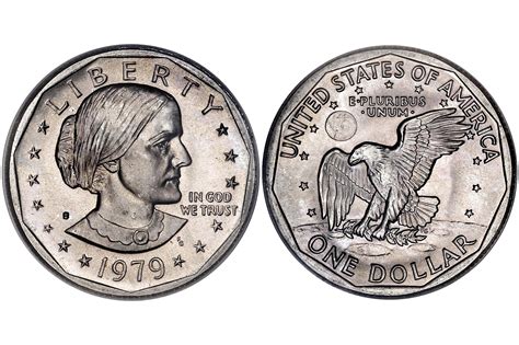 how much is a susan b anthony coin 1979 worth